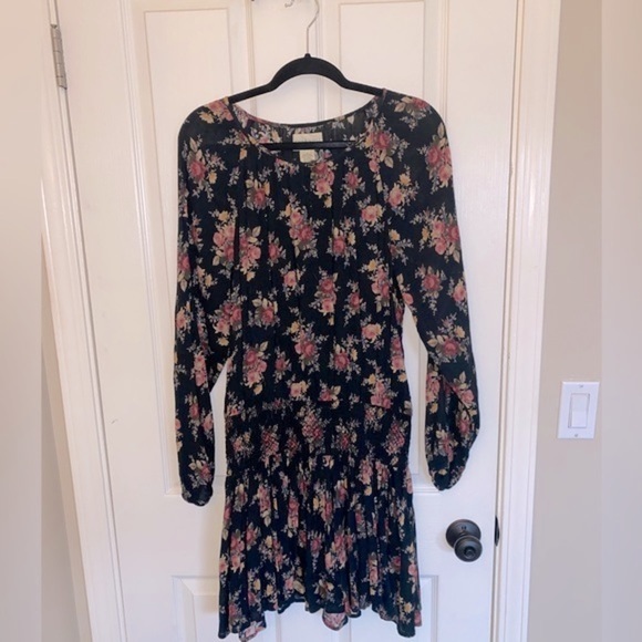 Denim and Supply Floral Mini Dress - Picture 2 of 7